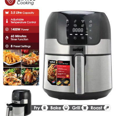 Sanford Air Fryer  2.8Ltr SF2453AF