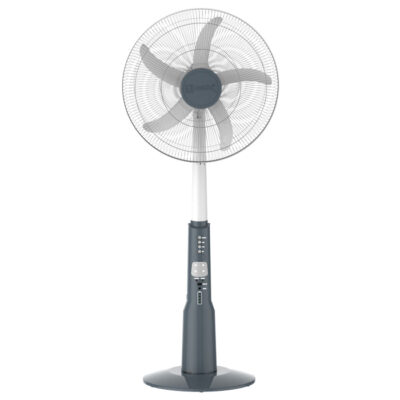 Sonik 18″ Rechargeable Standing Fan with USB Port & LED Light – SRF 819R