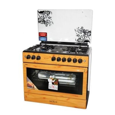 Nexus Gas Cooker NX-9002 4G+2E Wood