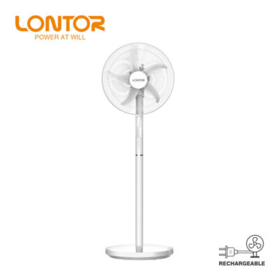 Lontor Rechargeable Standing Fan with Remote Control 16″ CF058r-16