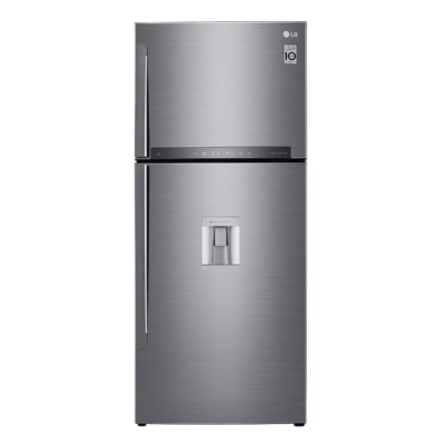 LG Top Freezer Refrigerator with Dispenser 471L  LGREF502HLCL-T