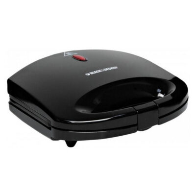 Black & Decker 2 Slice Non-Stick Sandwich Maker Black TS1000-B5