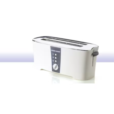 Black & Decker 4 Slice long slot cool touch Toaster  ET124-B5