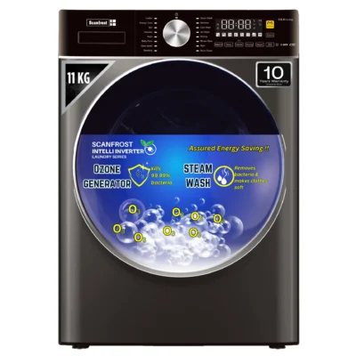 Scanfrost Front Load Washing Machine   8KG  SFWMFL8000INVME