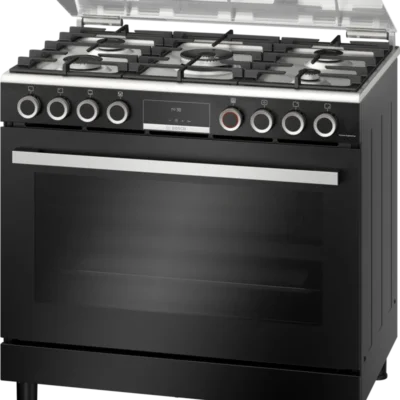 Bosch 5 Burner Series 6 Gas Range Cooker  HGX5G7W81S  Stainless steel