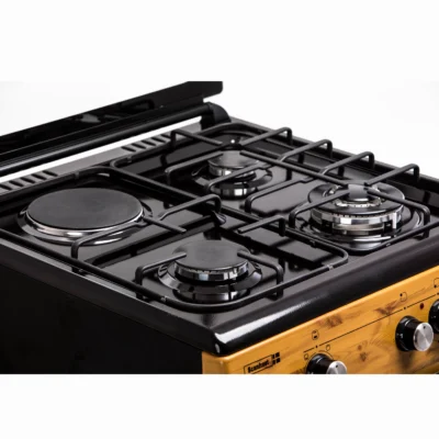 Scanfrost 3 Gas Burner + 1 Electric Hotplate  CK 6312 NG