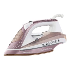 Russell Hobbs Pearl Glide Steam Iron with Pearl Infused Ceramic Soleplate 23972