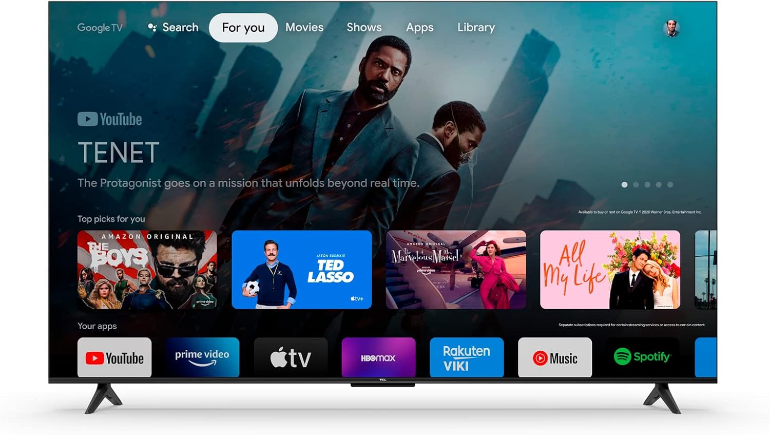 TCL 4K Smart Android UHD LED HDR TV P635 Models - Image 2