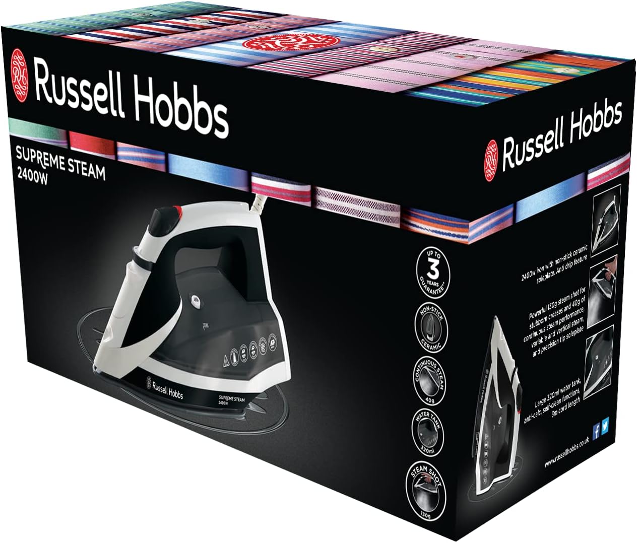 Russell Hobbs Supremesteam Steam Iron 23052 - Image 4