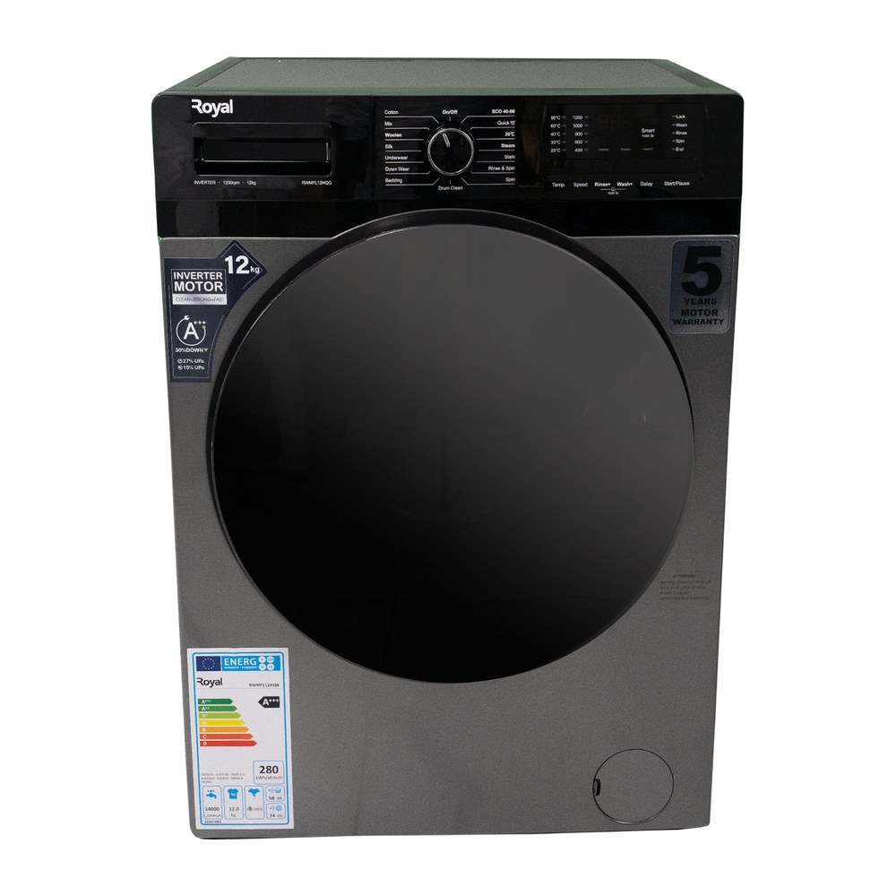 Royal Front Load Washing Machine 9KG RWMFL09HQG