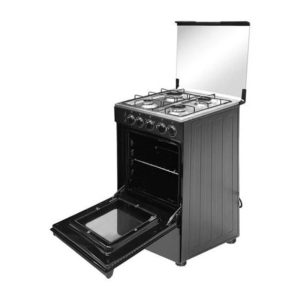 Midea 4 Burner Gas  Cooker with Oven  5055-4G057-B  50X55CM BLACK