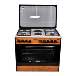 Scanfrost 4 Gas Burner+ 2 Electric Cooker  SFC9426NEF 90x60CM
