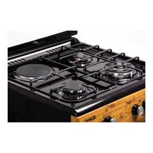 Scanfrost 3 Gas Burner + 1 Electric Hotplate  CK 6312 NG