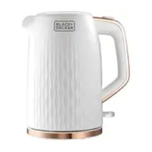 Black + Decker Electric Kettle 2200W 1.7L  JC190W-B