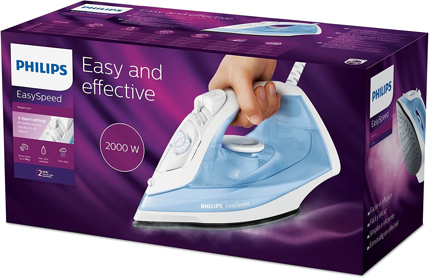 Philips EasySpeed Steam iron GC1740/26 - Image 3