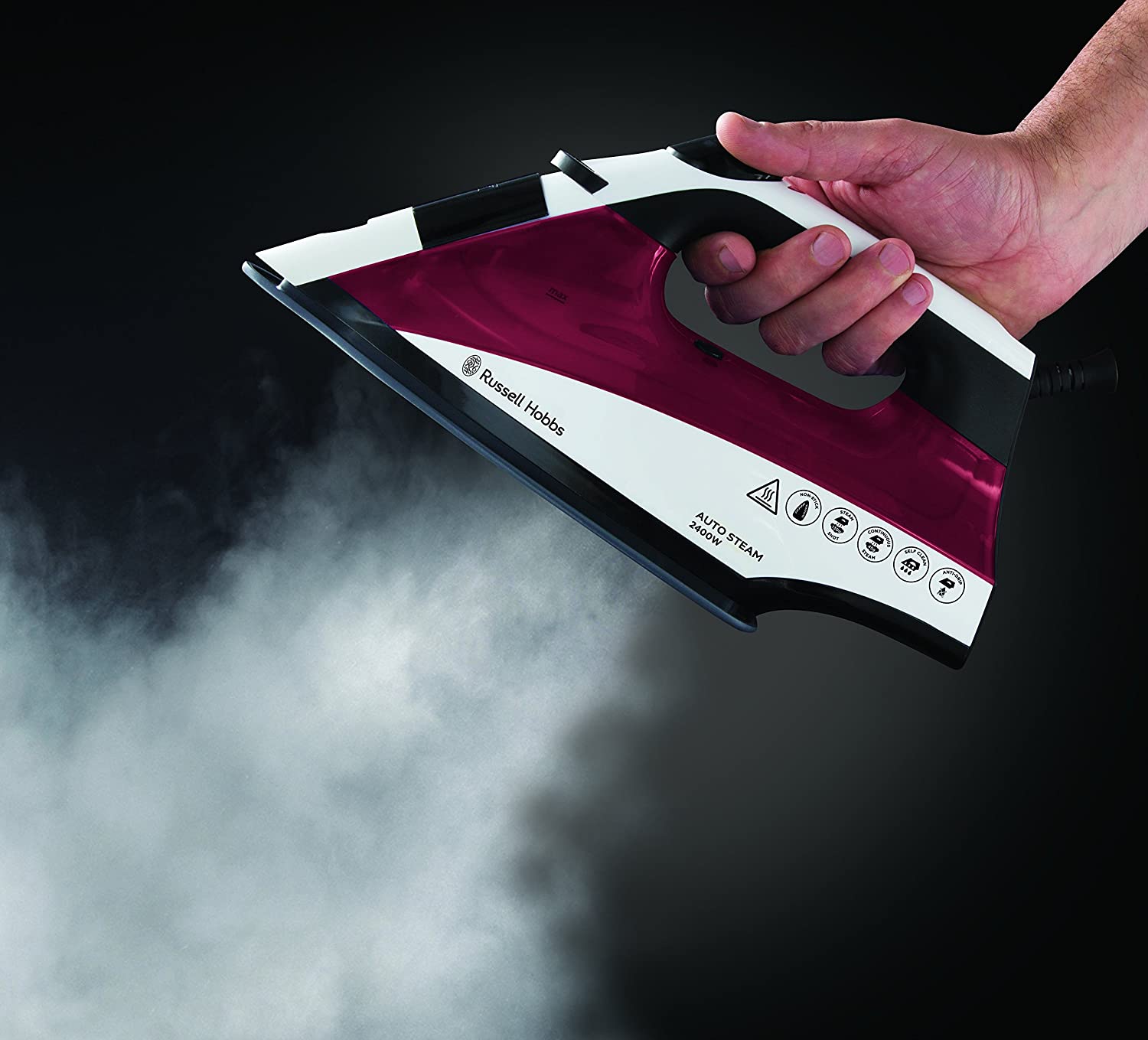 Russell Hobbs Auto Steam Pro Non-Stick Iron 22520 - Image 3
