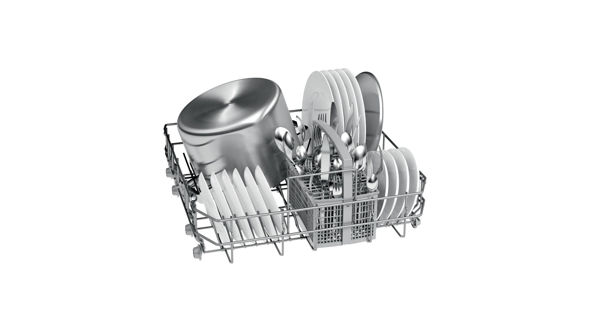 Bosch Built- in Dishwasher Series 4 60cm SMV50E00GC - Image 2