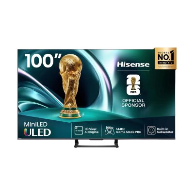 Hisense Real Mini LED 100U7Q | 100″ 165Hz